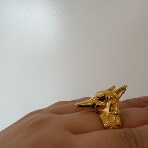 Gold Plated Egyptian Ring